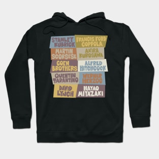 Best Movie Directors - Blockletter Typo Style Series Hoodie